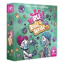 Tranjis Virus Roll and Write ·*Niños Juegos De Mesa Competitivos|Juegos De Habilidad