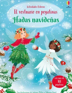 Usborne Visto a mis amigas · Hadas Navideñas*Niños Libros De Navidad Para Niños|Libros De Pegatinas