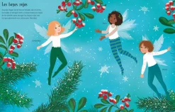 Usborne Visto a mis amigas · Hadas Navideñas*Niños Libros De Navidad Para Niños|Libros De Pegatinas