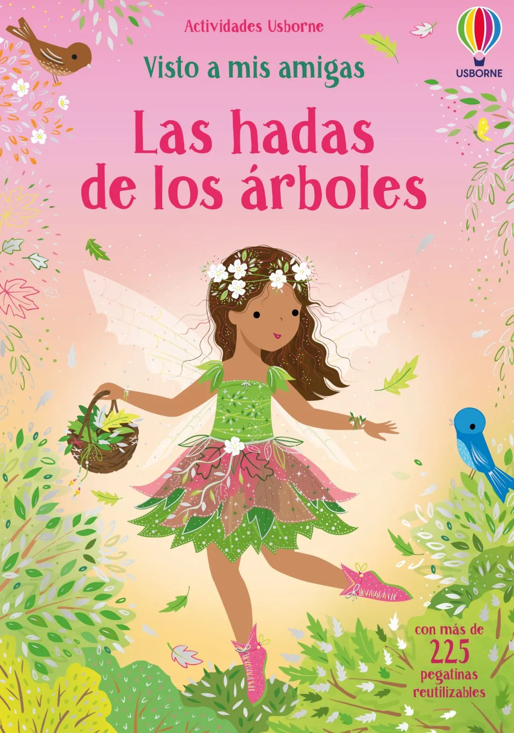 Usborne Visto a mis amigas · Hadas de los árboles* Libros De Pegatinas