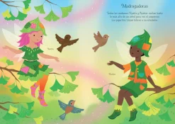 Usborne Visto a mis amigas · Hadas de los árboles* Libros De Pegatinas