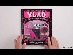 Edelvives Vlad el vampiro fabuloso*Niños Libros De Halloween Para Niños|Álbumes Ilustrados Infantiles