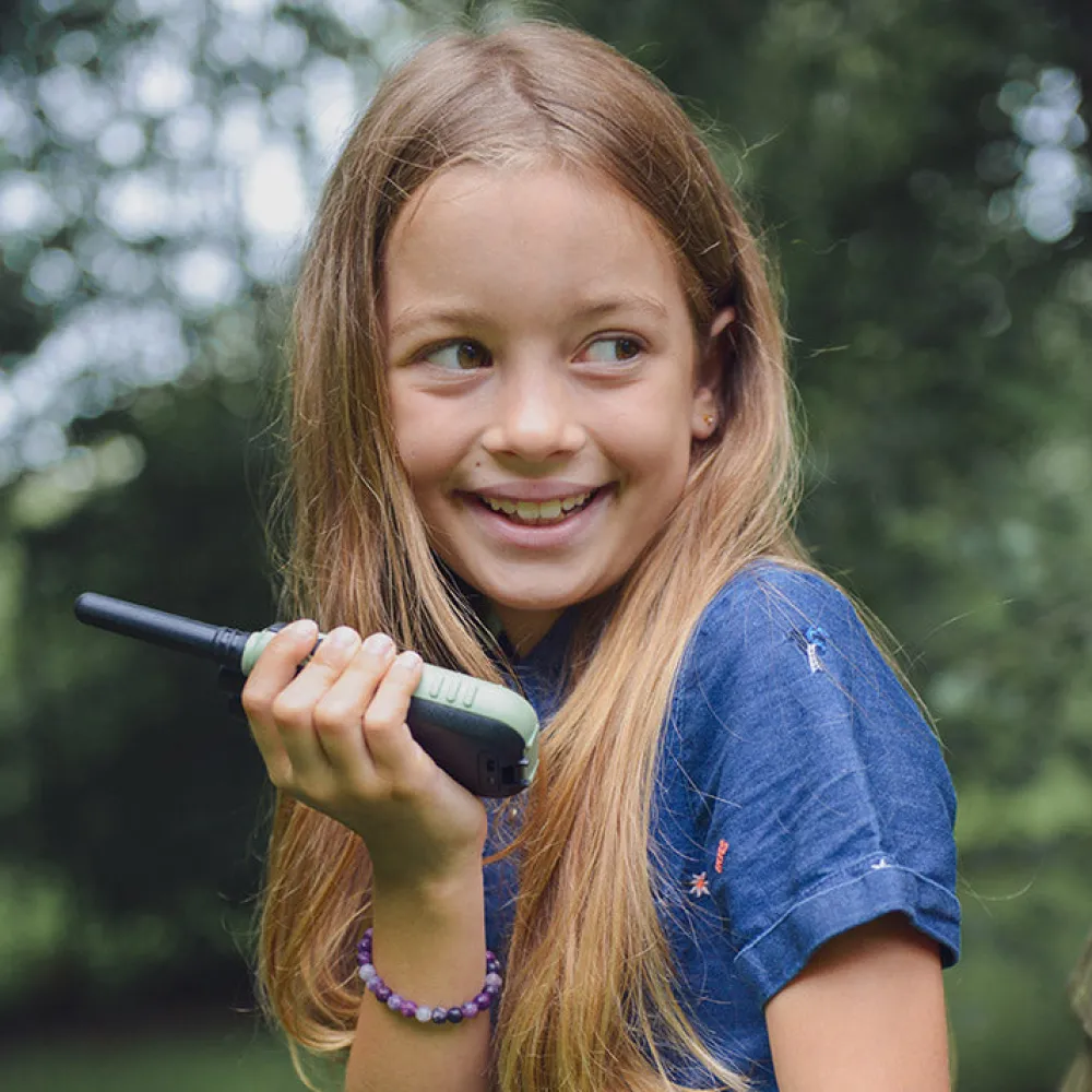 Kidywolf Walkie Talkies Kidytalk Rojo-Azul ·*Niños Tecnología|Walkie Talkie Para Niños