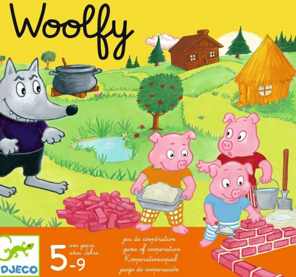 Djeco Woolfy ·*Niños Djeco|Juegos De Mesa Cooperativos