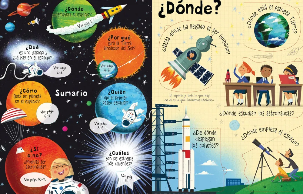 Usborne Yo me pregunto... El espacio* Libros Con Solapas