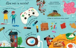Usborne Yo me pregunto... La basura y el reciclaje* Libros Con Solapas