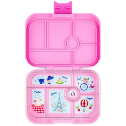 Yumbox Original 6 compartimentos Fifi Pink Paris* Cajas De Almuerzo Infantil·Con Compartimentos