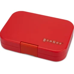 Yumbox Original 6 compartimentos Road Red Race Cars* Cajas De Almuerzo Infantil·Con Compartimentos