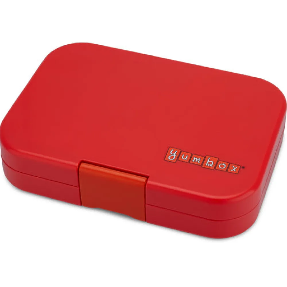 Yumbox Original 6 compartimentos Road Red Race Cars* Cajas De Almuerzo Infantil·Con Compartimentos