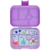 Yumbox Original 6 compartimentos Purple Paris* Cajas De Almuerzo Infantil·Con Compartimentos