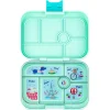 Yumbox Original 6 compartimentos Aqua Paris* Cajas De Almuerzo Infantil·Con Compartimentos