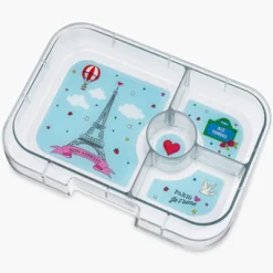 Yumbox Panino 4 compartimentos Purple Paris* Cajas De Almuerzo Infantil·Con Compartimentos