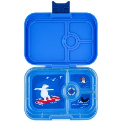 Yumbox Panino 4 compartimentos Surf Blue Oso Polar* Cajas De Almuerzo Infantil·Con Compartimentos