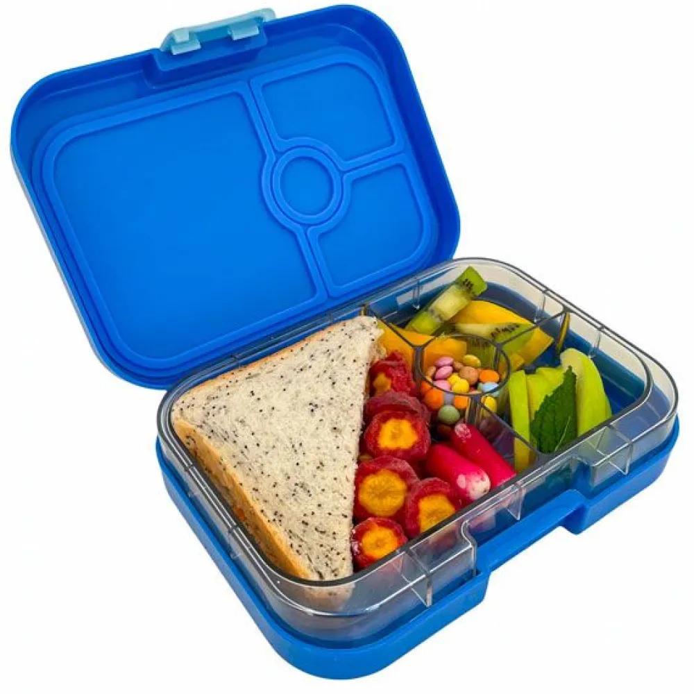 Yumbox Panino 4 compartimentos Surf Blue Oso Polar* Cajas De Almuerzo Infantil·Con Compartimentos