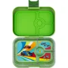 Yumbox Panino 4 compartimentos Green Matcha Race Cars* Cajas De Almuerzo Infantil·Con Compartimentos