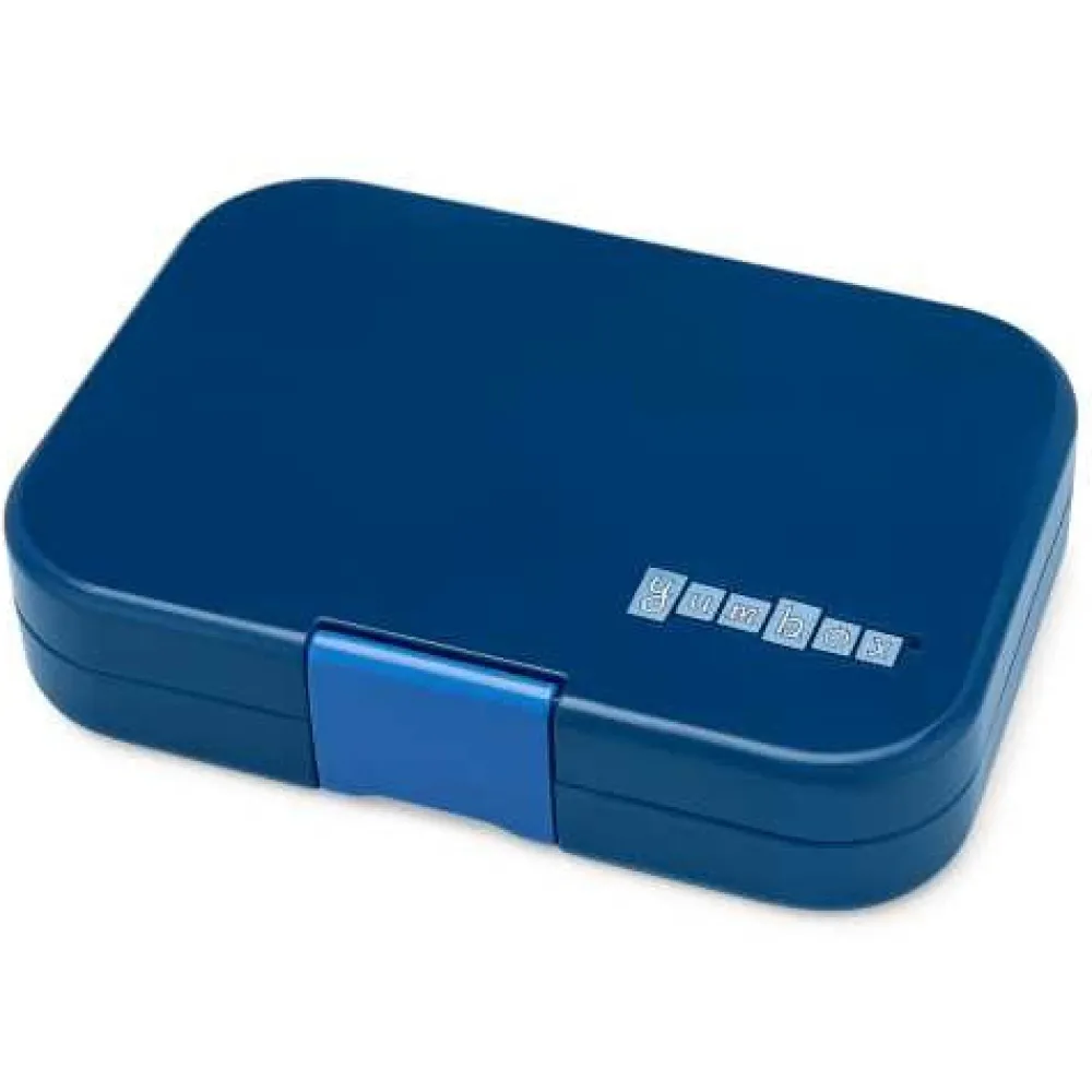 Yumbox Panino 4 compartimentos Blue Montecarlo Shark* Cajas De Almuerzo Infantil·Con Compartimentos