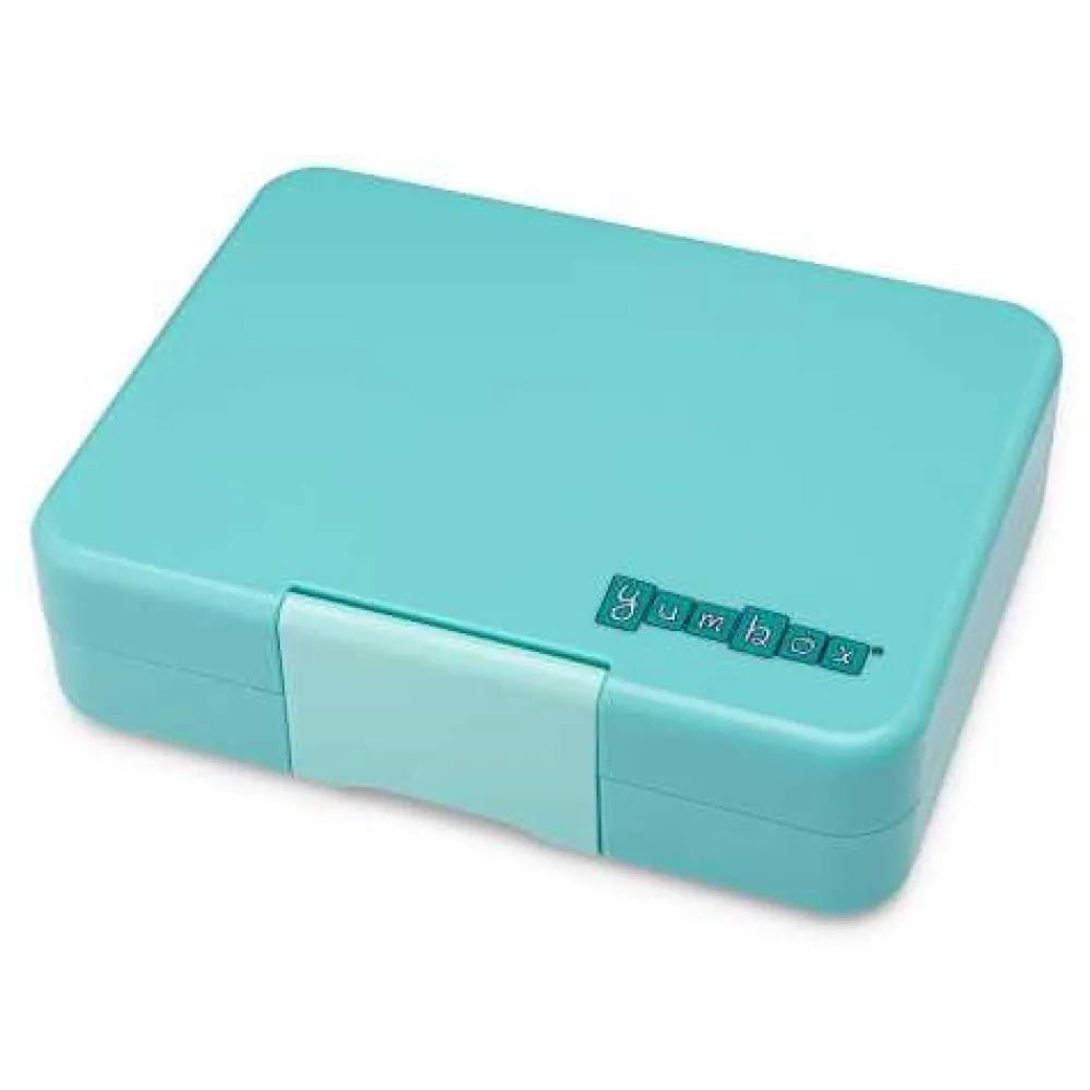 Yumbox Panino 4 compartimentos Aqua Rainbow* Cajas De Almuerzo Infantil·Con Compartimentos
