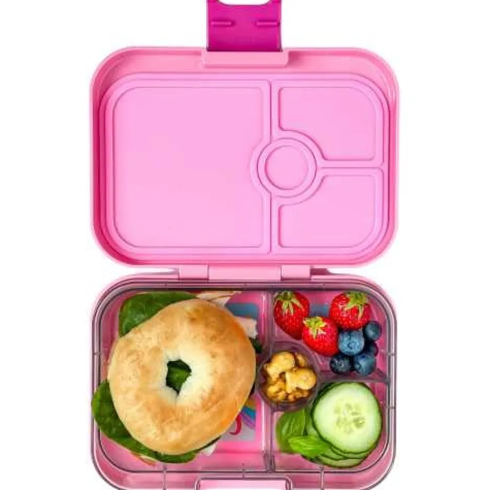 Yumbox Panino 4 compartimentos Power Pink Unicornio* Cajas De Almuerzo Infantil·Con Compartimentos