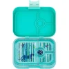 Yumbox Panino 4 compartimentos Aqua Panter* Cajas De Almuerzo Infantil·Con Compartimentos