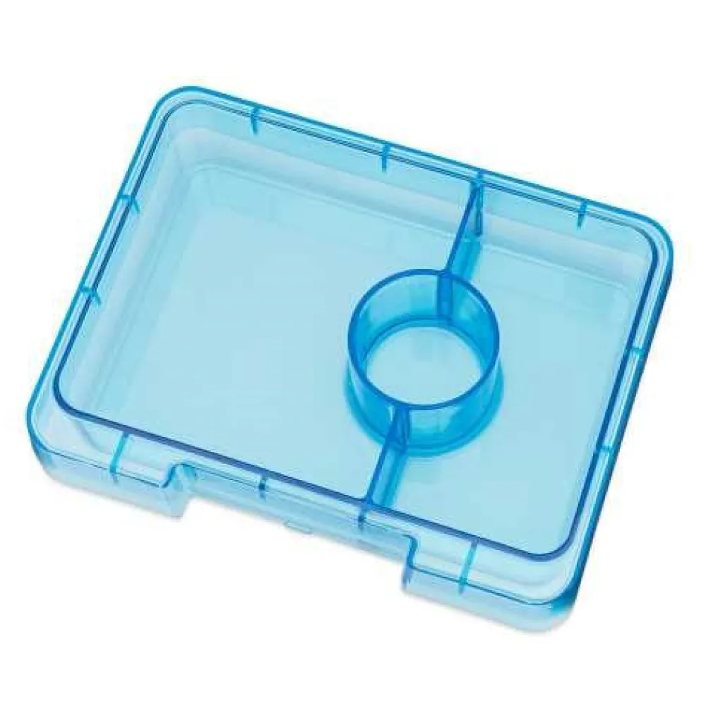 Yumbox Snack 3 compartimentos Glitter Blue* Cajas De Almuerzo Infantil·Con Compartimentos