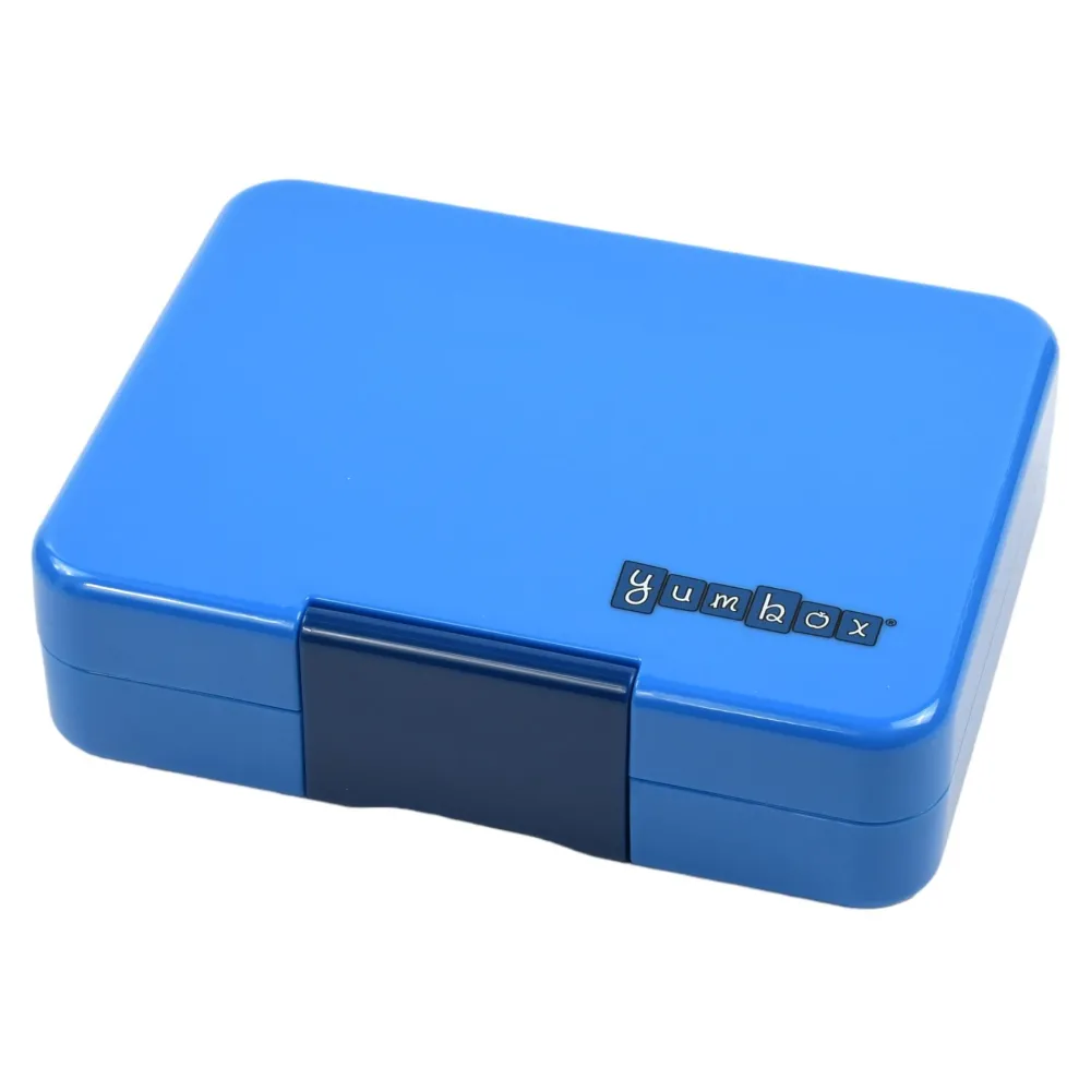 Yumbox Snack 3 compartimentos Surf Blue Cohetes* Cajas De Almuerzo Infantil·Con Compartimentos