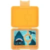 Yumbox Snack 3 compartimentos Yellow Shark* Cajas De Almuerzo Infantil·Con Compartimentos