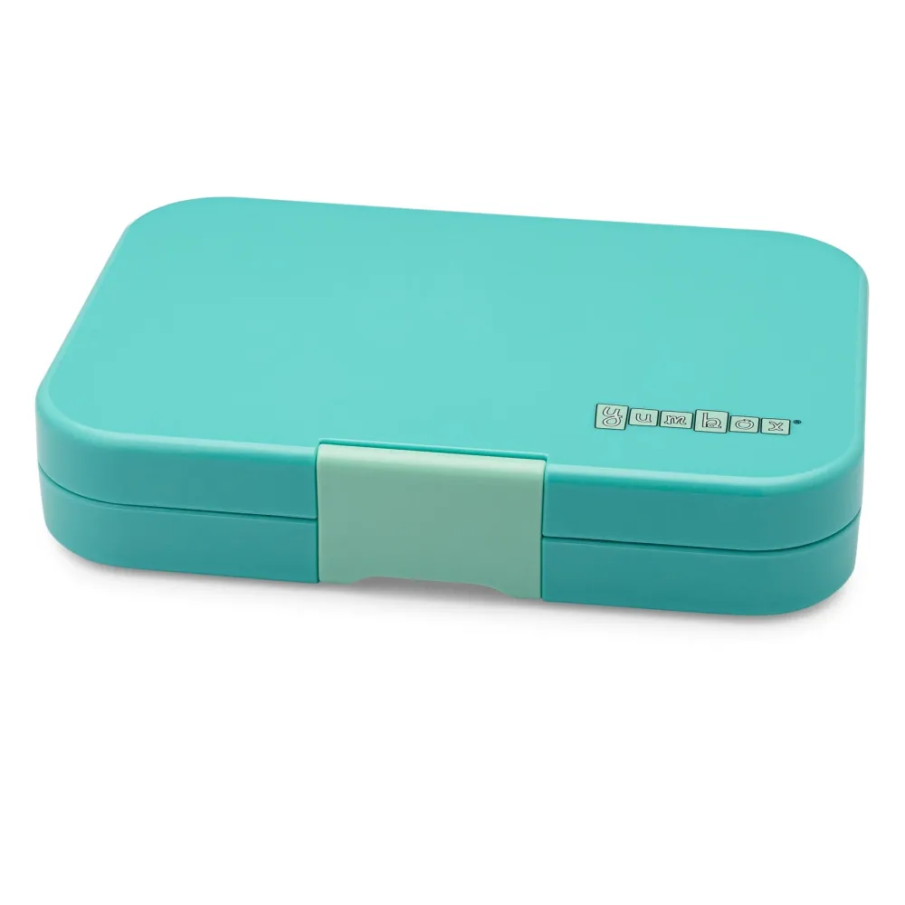 Yumbox Tapas 4 compartimentos Antibes Blue + Rainbow* Cajas De Almuerzo Infantil·Con Compartimentos