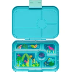 Yumbox Tapas 4 compartimentos Antibes Blue jungla* Cajas De Almuerzo Infantil·Con Compartimentos