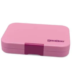Yumbox Tapas 4 compartimentos Capri Pink Rainbow* Cajas De Almuerzo Infantil·Con Compartimentos