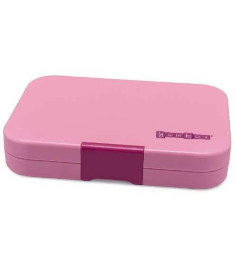 Yumbox Tapas 4 compartimentos Capri Pink Rainbow* Cajas De Almuerzo Infantil·Con Compartimentos